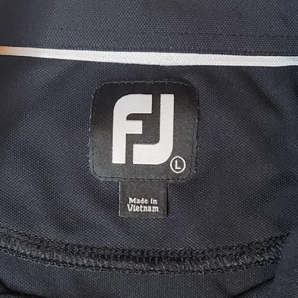 FootJoy Polo Black Mens Large - Picture 3 of 3
